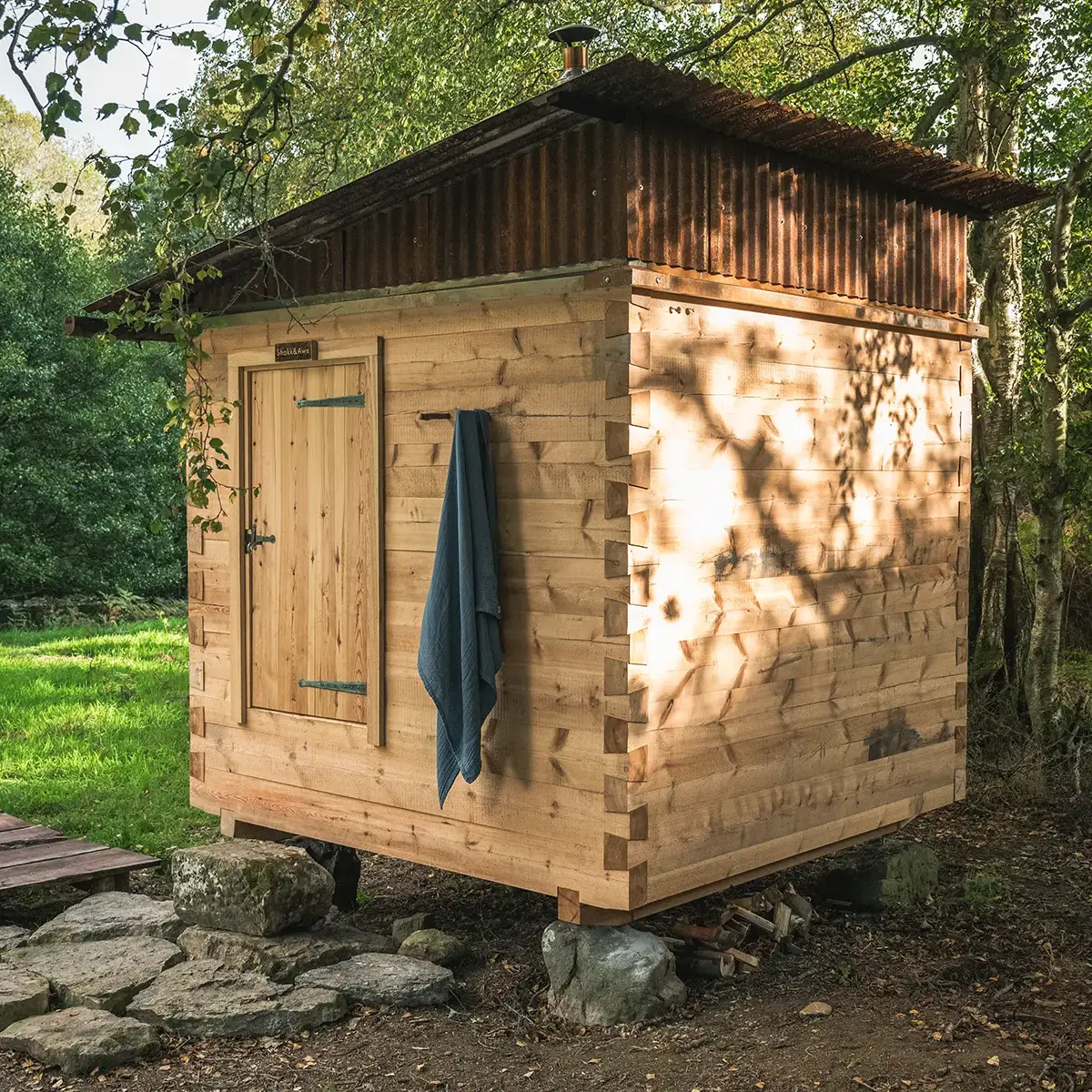 sauna-with-boots